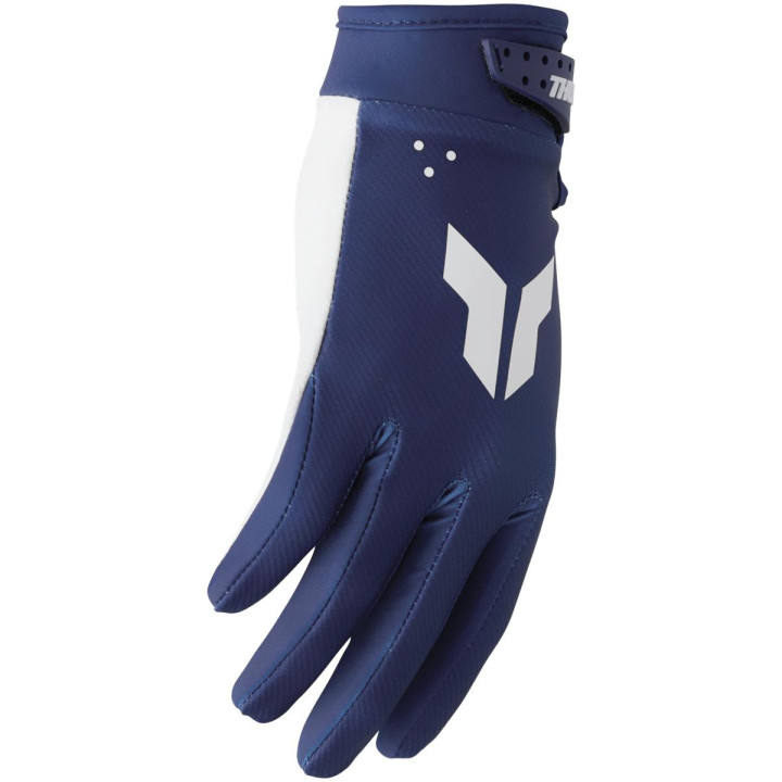 Gants enfant Thor launchmode split bleu | Oxmoto