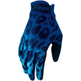 Gants enfant Thor launchmode namir bleu/bleu | Oxmoto