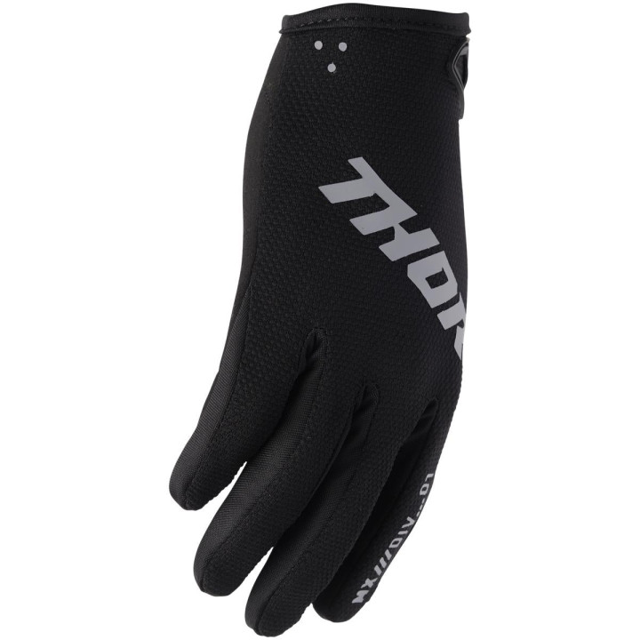 Gants Thor ridemode static noir 33308331 | Oxmoto