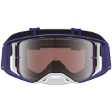 Masque Alpinestars supertech atrox profond bleu blanc miroir argent