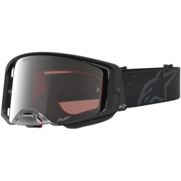 Masque Alpinestars supertech cloak noir miroir argent