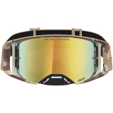 Masque Alpinestars supertech lone camo désert miroir or