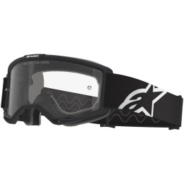 Masque Alpinestars vision otg noir gris transparent | Oxmoto