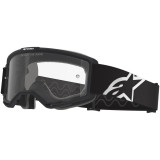 Masque Alpinestars vision otg noir gris transparent | Oxmoto