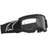 Masque Alpinestars vision otg noir gris transparent | Oxmoto