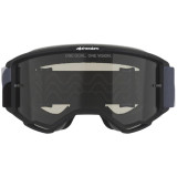 Masque Alpinestars vision sand noir gris foncé fumé | Oxmoto