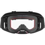 Masque Alpinestars supertech vesta noir mat argent transparent
