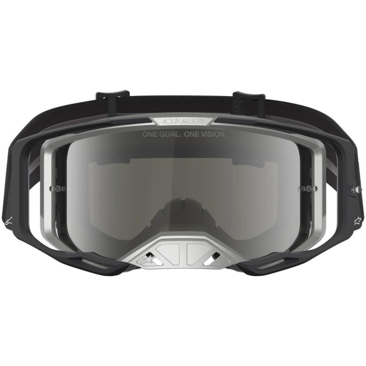 Masque Alpinestars vision 8 amber noir argent miroir argent