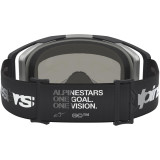Masque Alpinestars vision 8 amber noir argent miroir argent