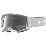 Masque Alpinestars vision 8 amber blanc argent miroir argent