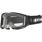 Masque Alpinestars vision 8 amber noir argent transparent 5101527-1742-OS