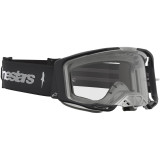 Masque Alpinestars vision 8 amber noir argent transparent 5101527-1742-OS