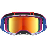 Masque Alpinestars vision 8 maven fire rouge noir miroir rouge