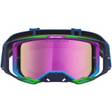 Masque Alpinestars vision 8 maven blithe bleu violet miroir rose