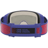 Masque Alpinestars vision 5 drag rouge violet miroir rose
