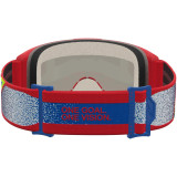 Masque Alpinestars vision 5 drag fire rouge bleu miroir or