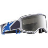 Masque Alpinestars vision 5 drag light lilac bleu miroir argent