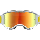 Masque Alpinestars vision 5 drag orange rouge miroir rouge
