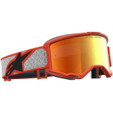 Masque Alpinestars vision 5 rora argent orange miroir rouge