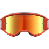 Masque Alpinestars vision 5 rora argent orange miroir rouge