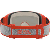 Masque Alpinestars vision 5 rora argent orange miroir rouge