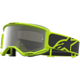Masque Alpinestars vision 5 rora noir ylow fluo miroir argent