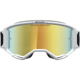 Masque Alpinestars vision 5 rora noir blanc miroir or