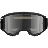 Masque Alpinestars vision 5 corp 2 noir blanc miroir argent