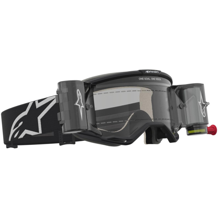 Masque Alpinestars roll-off vision 5 corp noir transparent