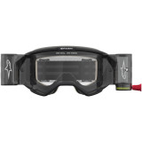 Masque Alpinestars roll-off vision 5 corp noir transparent