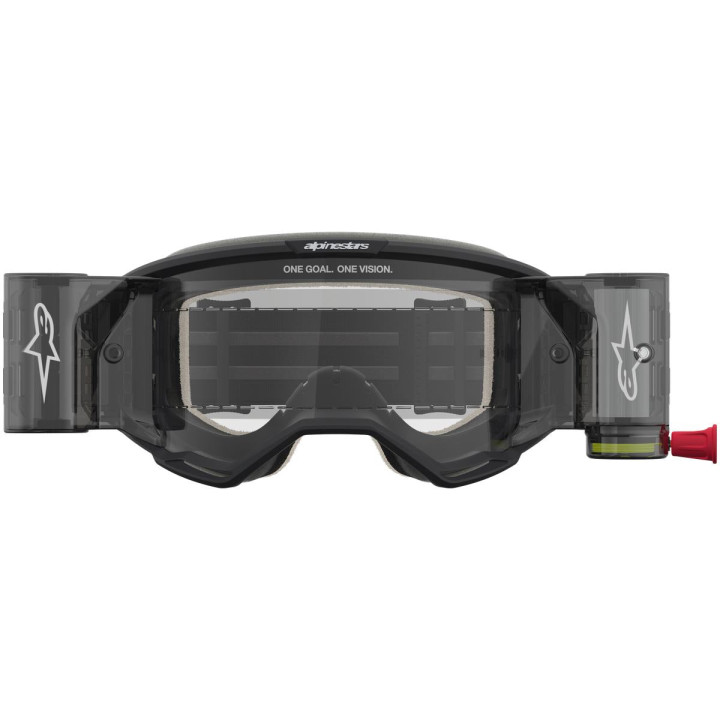 Masque Alpinestars roll-off vision 5 corp noir transparent