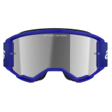 Masque Alpinestars vision 3 wordmark bleu miroir argent