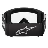 Masque Alpinestars vision 3 wordmark noir transparent