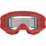 Masque Alpinestars vision 3 wordmark rouge transparent