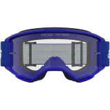 Masque Alpinestars vision 3 wordmark bleu transparent
