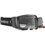 Masque Alpinestars vision 8 amber noir argent transparent 5103327-1742-OS