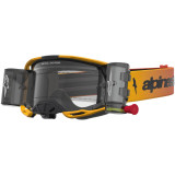 Masque Alpinestars vision 8 amber jaune rouge noir transparent
