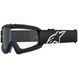 Masque Alpinestars vision enfant corp noir transparent