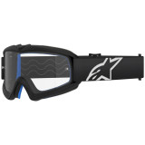 Masque Alpinestars vision enfant corp noir transparent