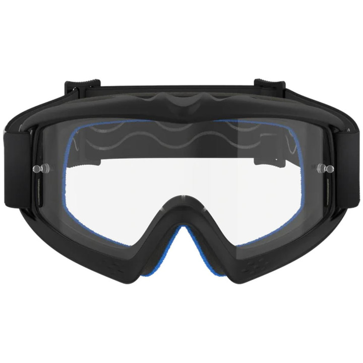 Masque Alpinestars vision enfant corp noir transparent