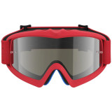 Masque Alpinestars vision enfant vesta rouge fluo chrome miroir argent