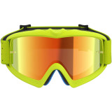 Masque Alpinestars vision enfant vesta jaune fluo noir miroir rouge