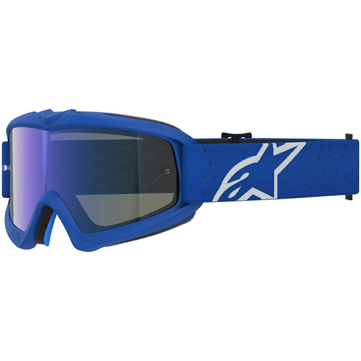 Masque Alpinestars vision enfant vesta blithe bleu blanc miroir bleu