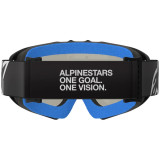 Masque Alpinestars vision enfant corp noir miroir argent