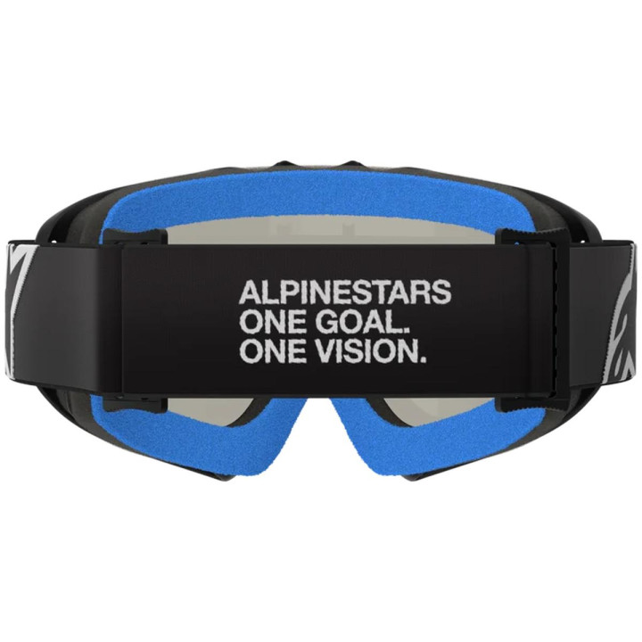 Masque Alpinestars vision enfant corp noir miroir argent