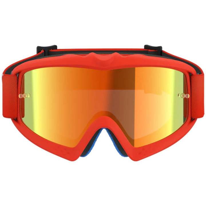 Masque Alpinestars vision enfant corp orange miroir rouge