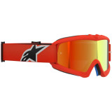 Masque Alpinestars vision enfant corp orange miroir rouge