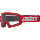 Masque Alpinestars vision enfant blaze rouge transparent