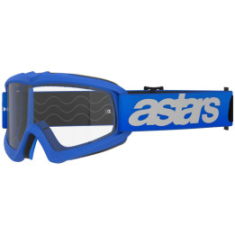 Masque Alpinestars vision enfant blaze bleu transparent