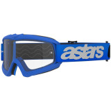 Masque Alpinestars vision enfant blaze bleu transparent